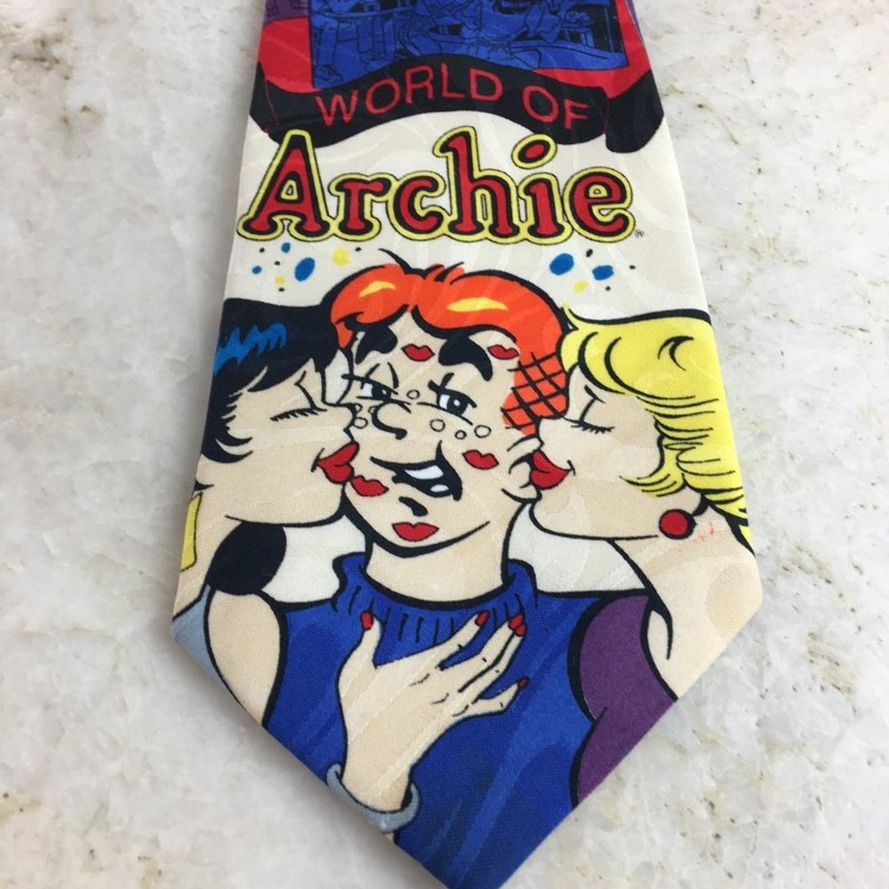 1994 Archie Comic Publications World of Archie Collector's Tie - Picture 2 of 16